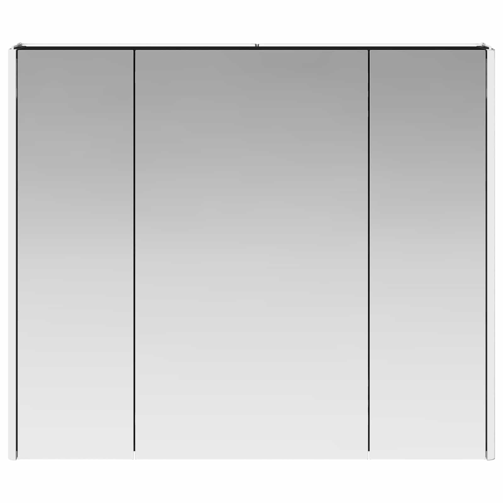 Kupaonski ormar s ogledalom Crni hrast 83,5 x 15,5 x 70 cm