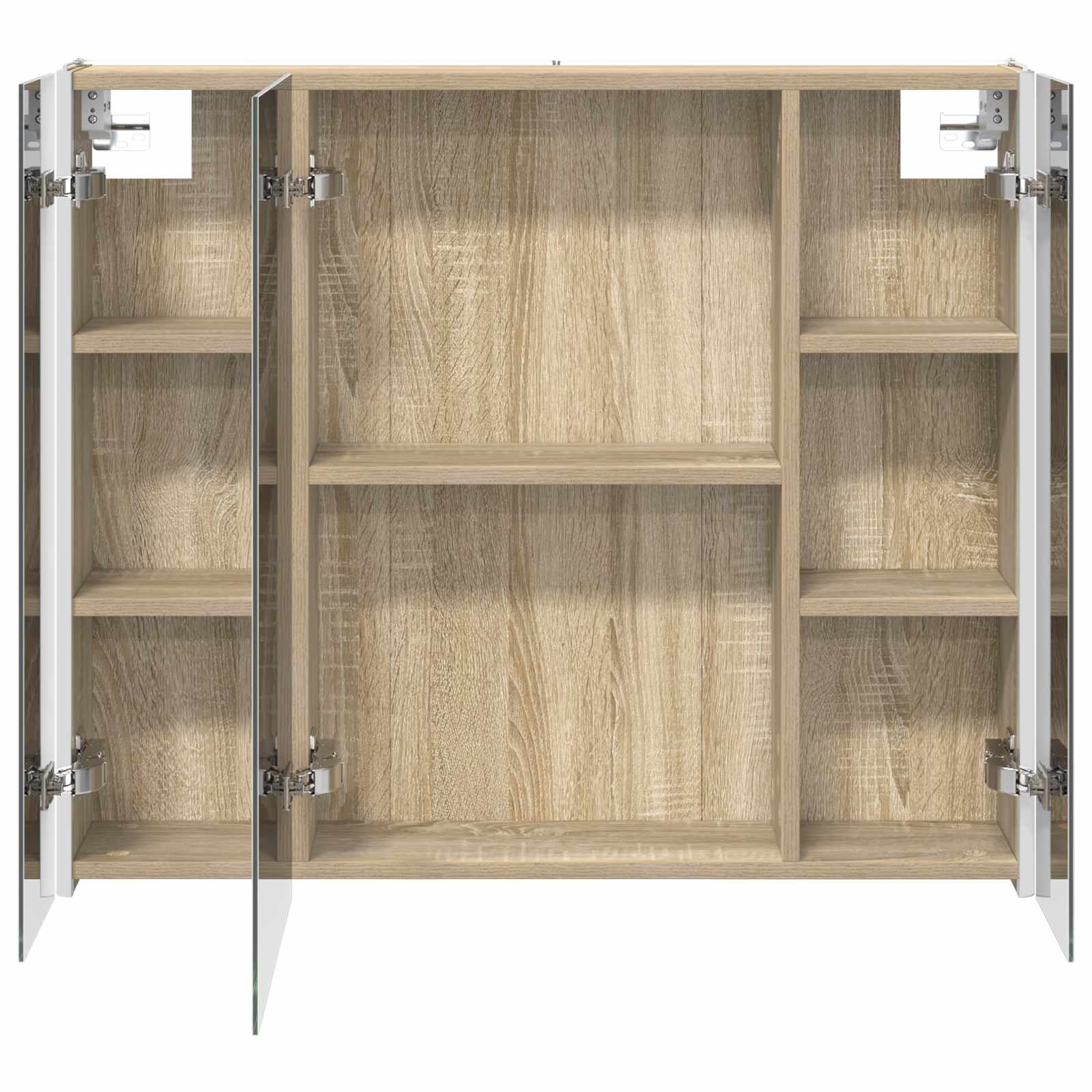 Kupaonski ormar s ogledalom Sonoma hrast 83,5 x 15,5 x 70 cm