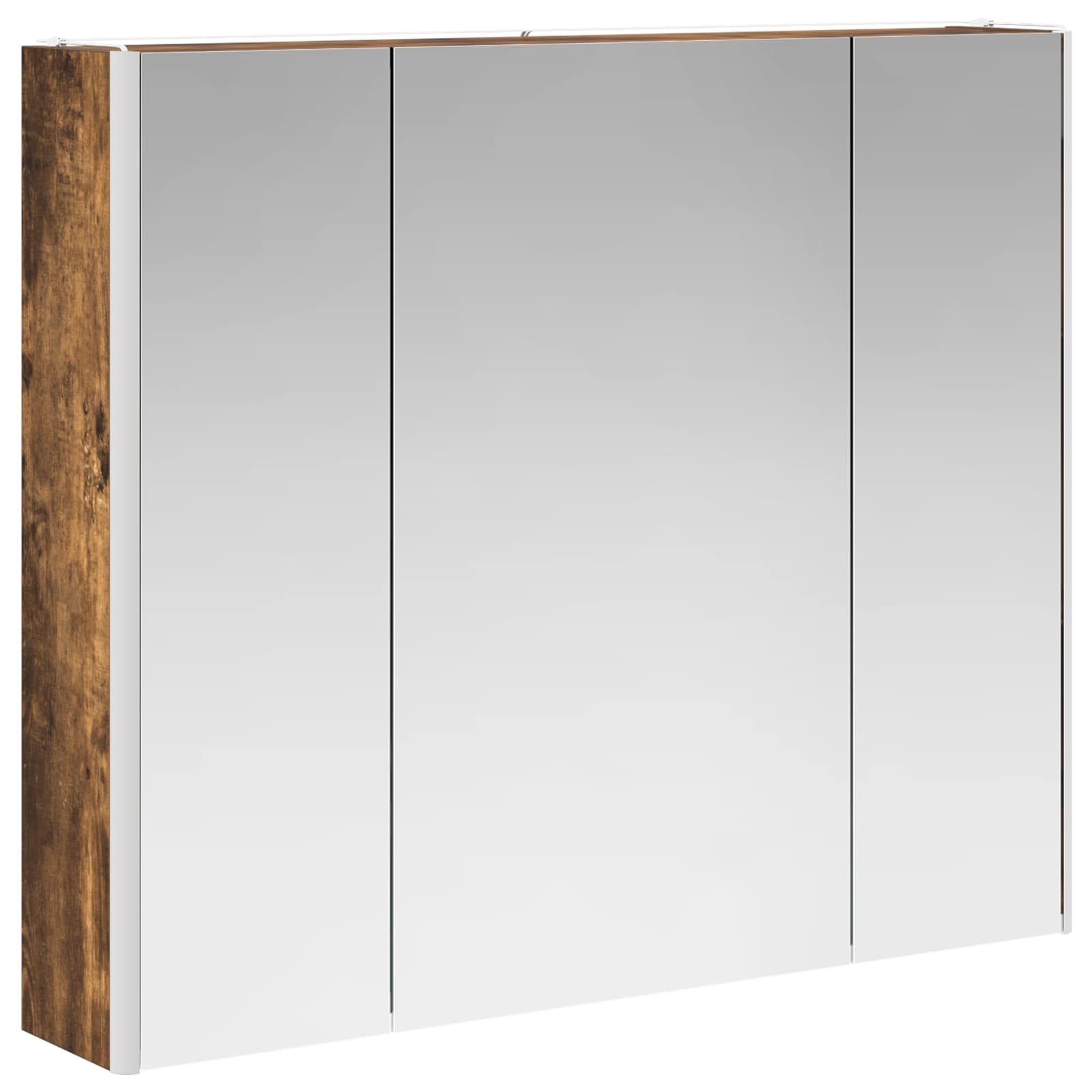 Kupaonski ormar s ogledalom Staro drvo 83,5 x 15,5 x 70 cm