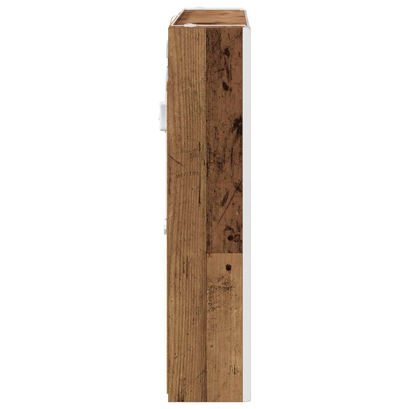 Kupaonski ormar s ogledalom Staro drvo 83,5 x 15,5 x 70 cm