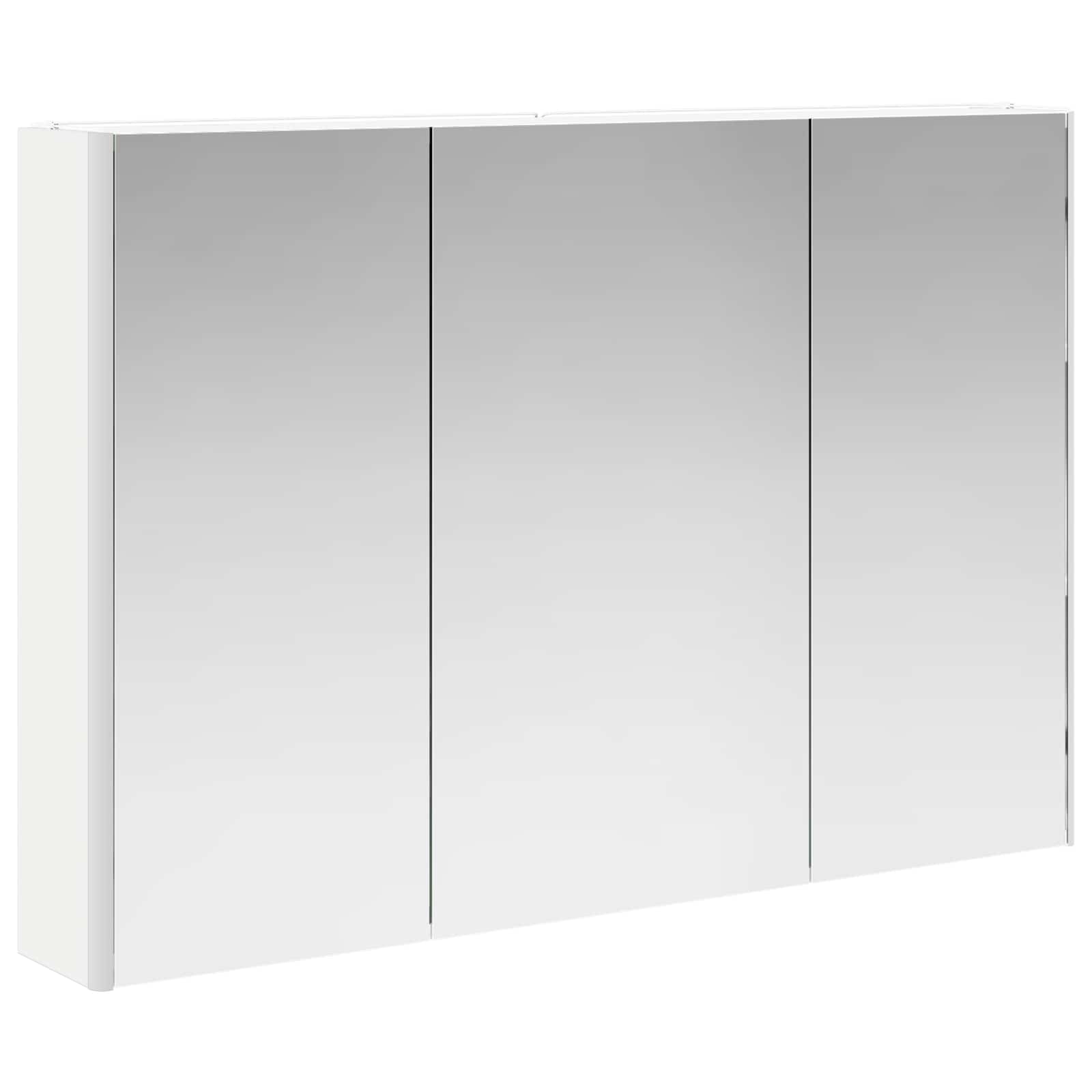 Kupaonski ormar s ogledalom Bijelo 103,5 x 15,5 x 70 cm