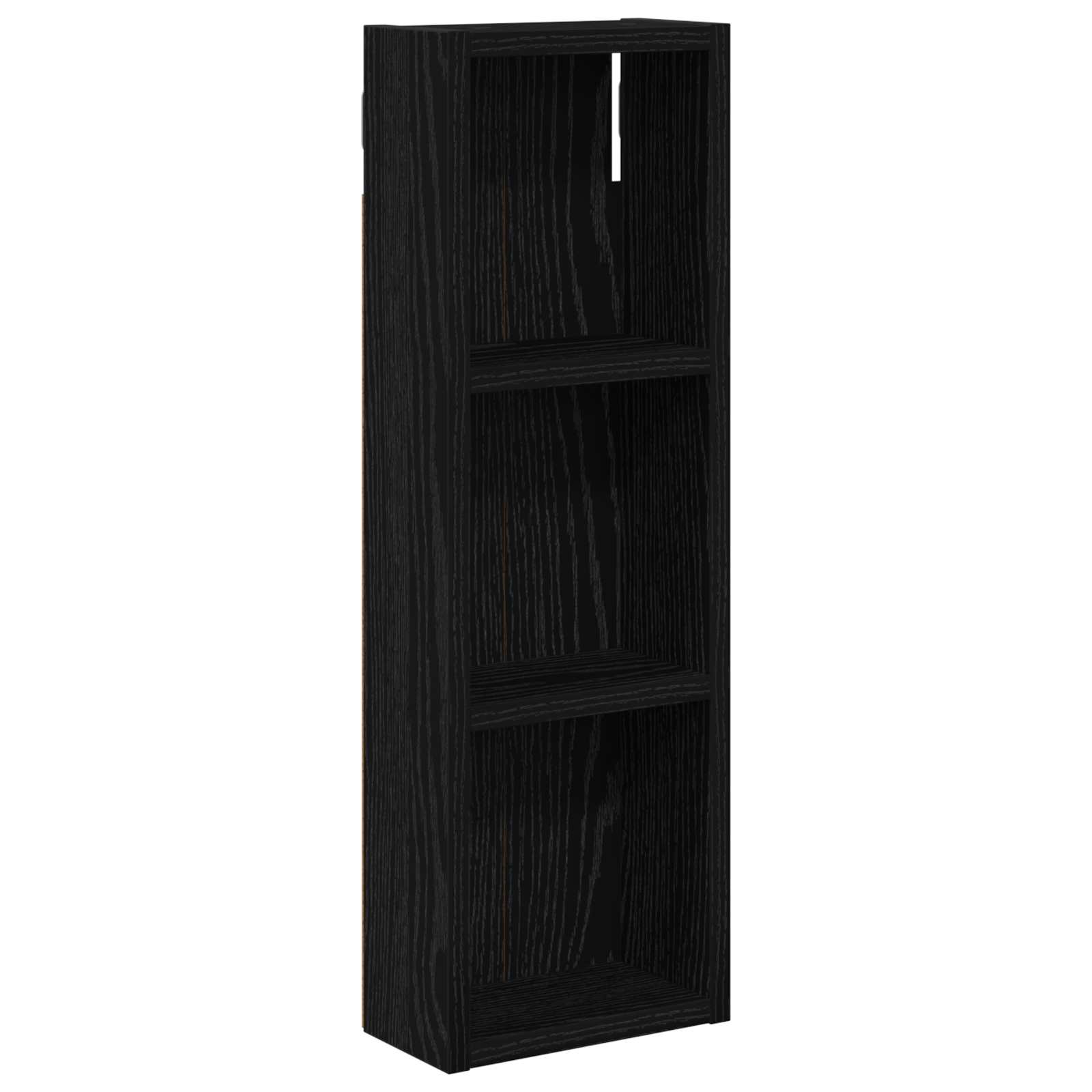 Kupaonski zidni ormarić s policom Crni Hrast 20 x 10 x 60,5 cm
