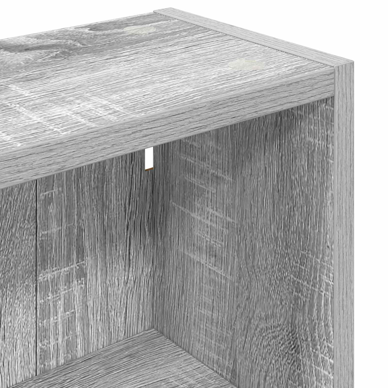 Kupaonski zidni ormarić s policom Sivi Sonoma 30 x 16 x 62,5 cm