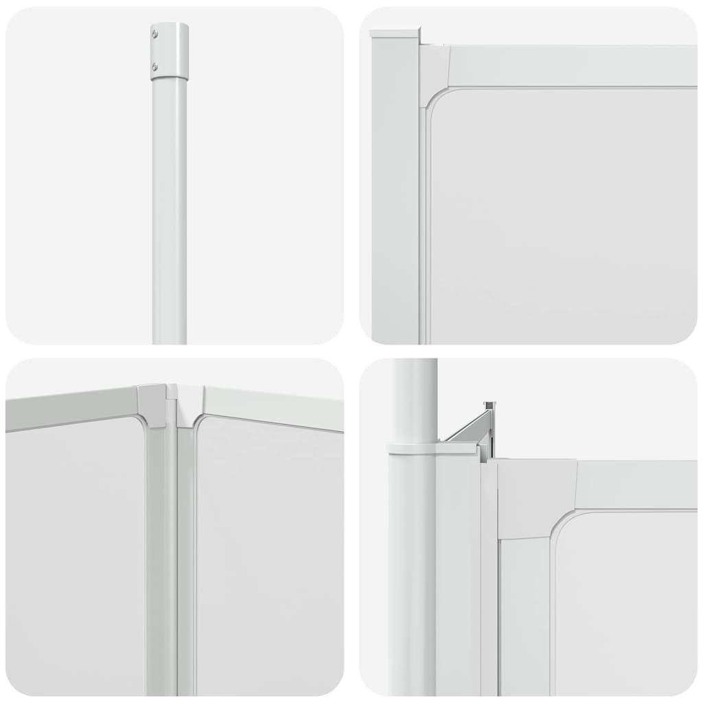 Zavjesa za kadu Matirano 120 x 70 x 137 cm Aluminij