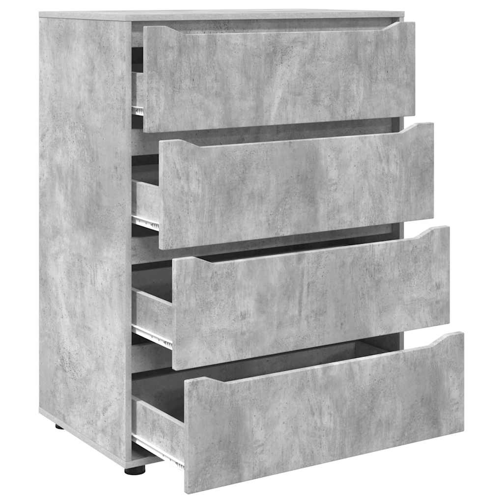 Ormari za skladištenje Betonski sivi 80 x 48 x 105 cm