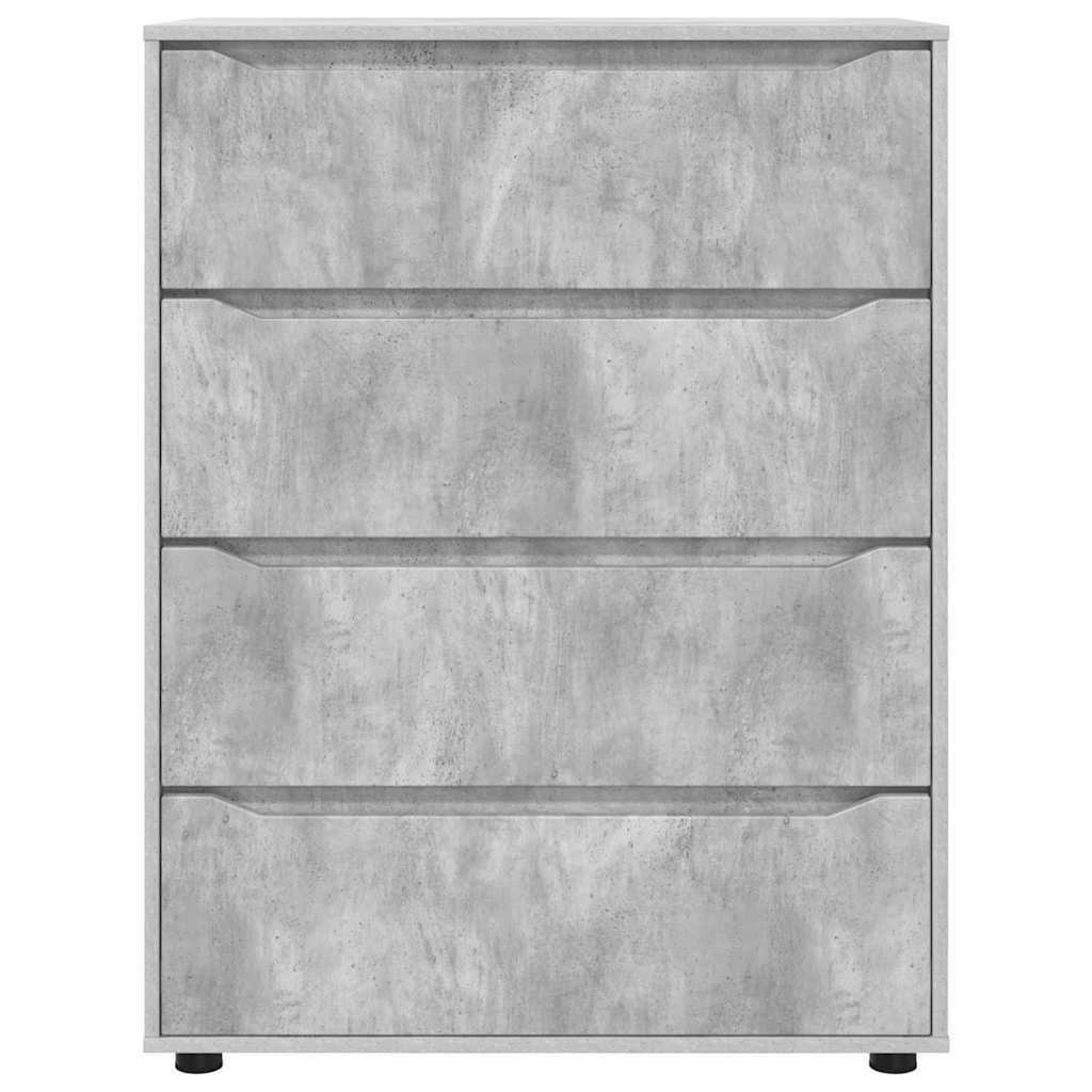 Ormari za skladištenje Betonski sivi 80 x 48 x 105 cm