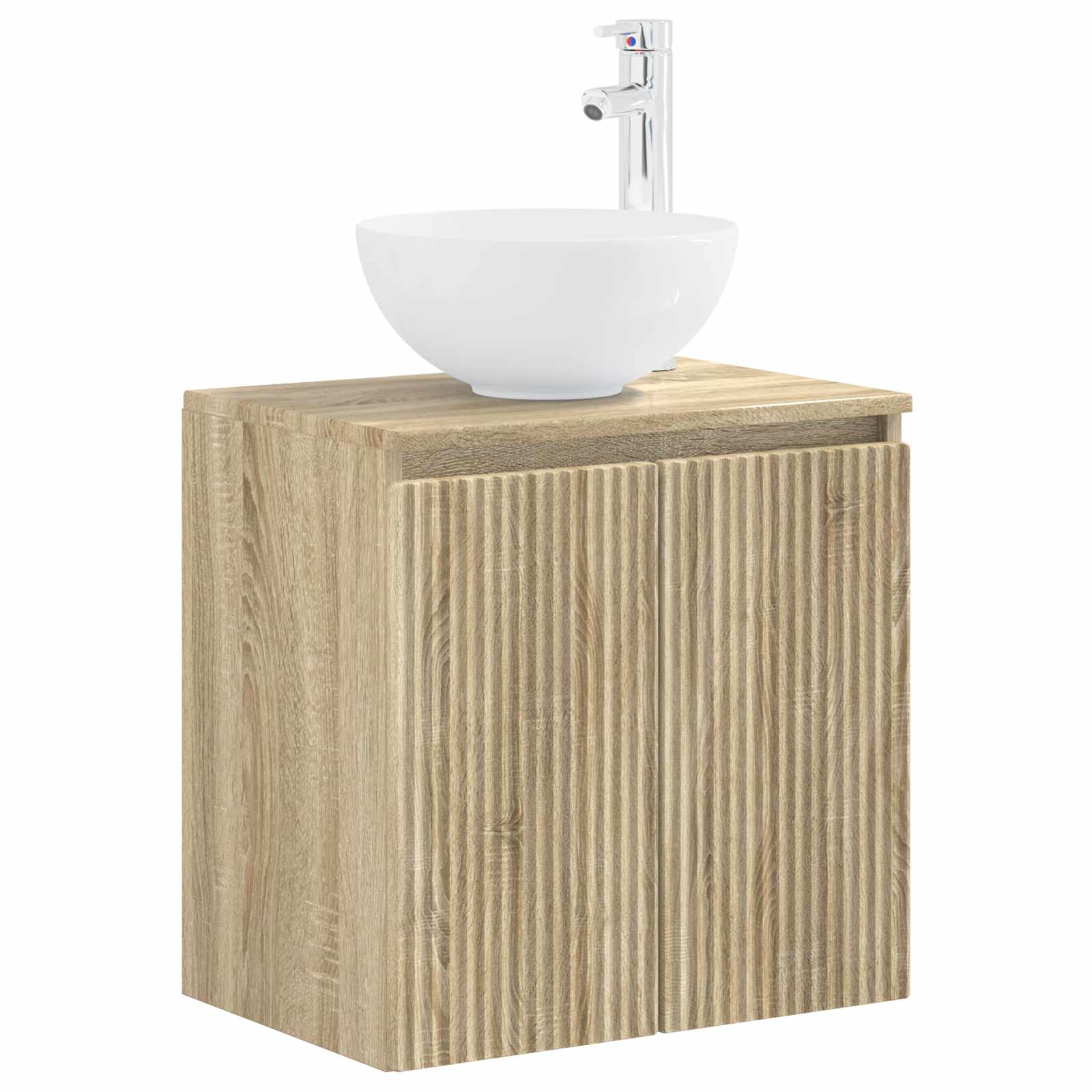 Set ormarića za kupaonicu 4 pcs Hrast sonoma 100 x 14,5 x 70 cm