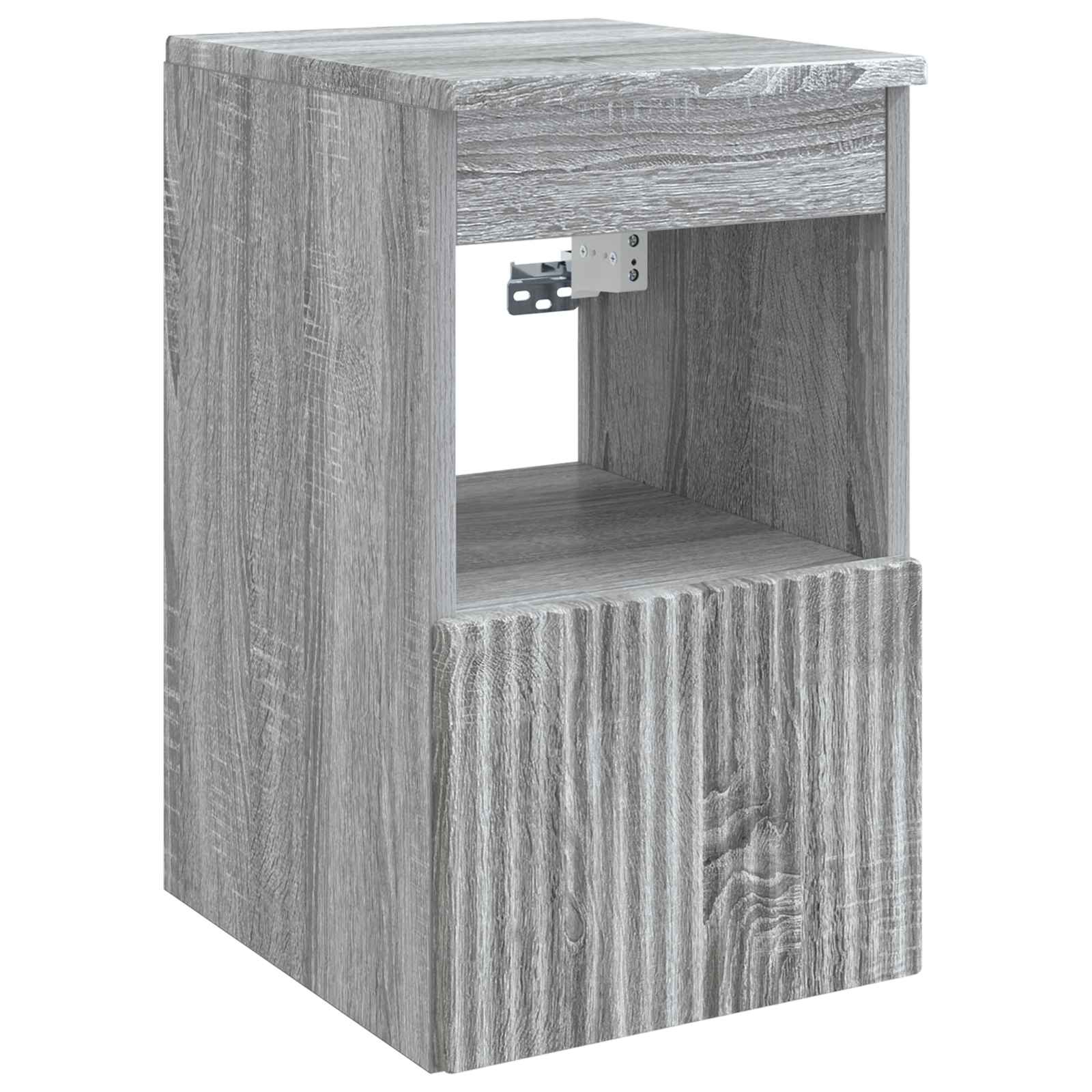 Set ormarića za kupaonicu 5 pcs Siva Sonoma 53 x 15,5 x 70 cm