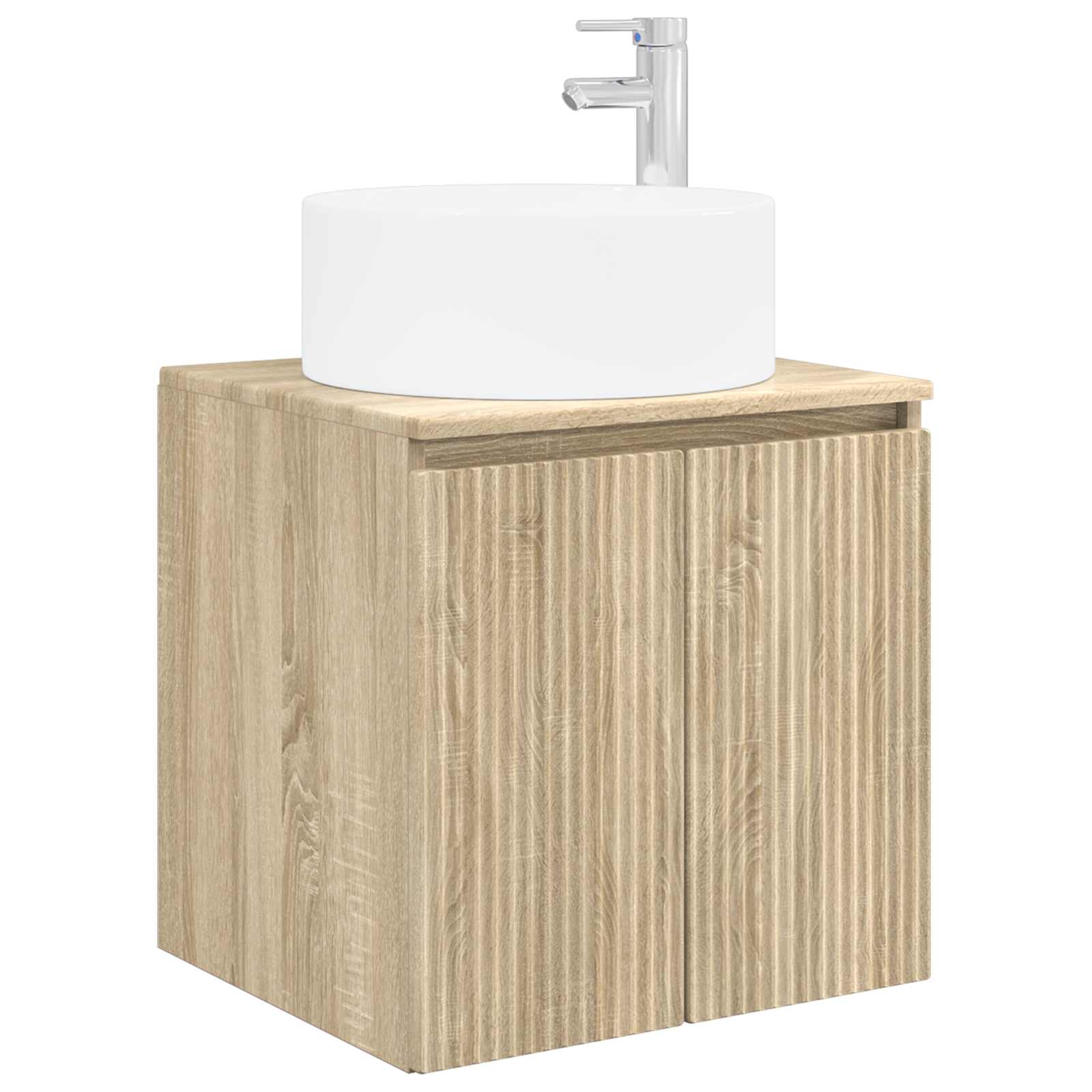 Set ormarića za kupaonicu 4 pcs Hrast sonoma 100 x 14,5 x 70 cm