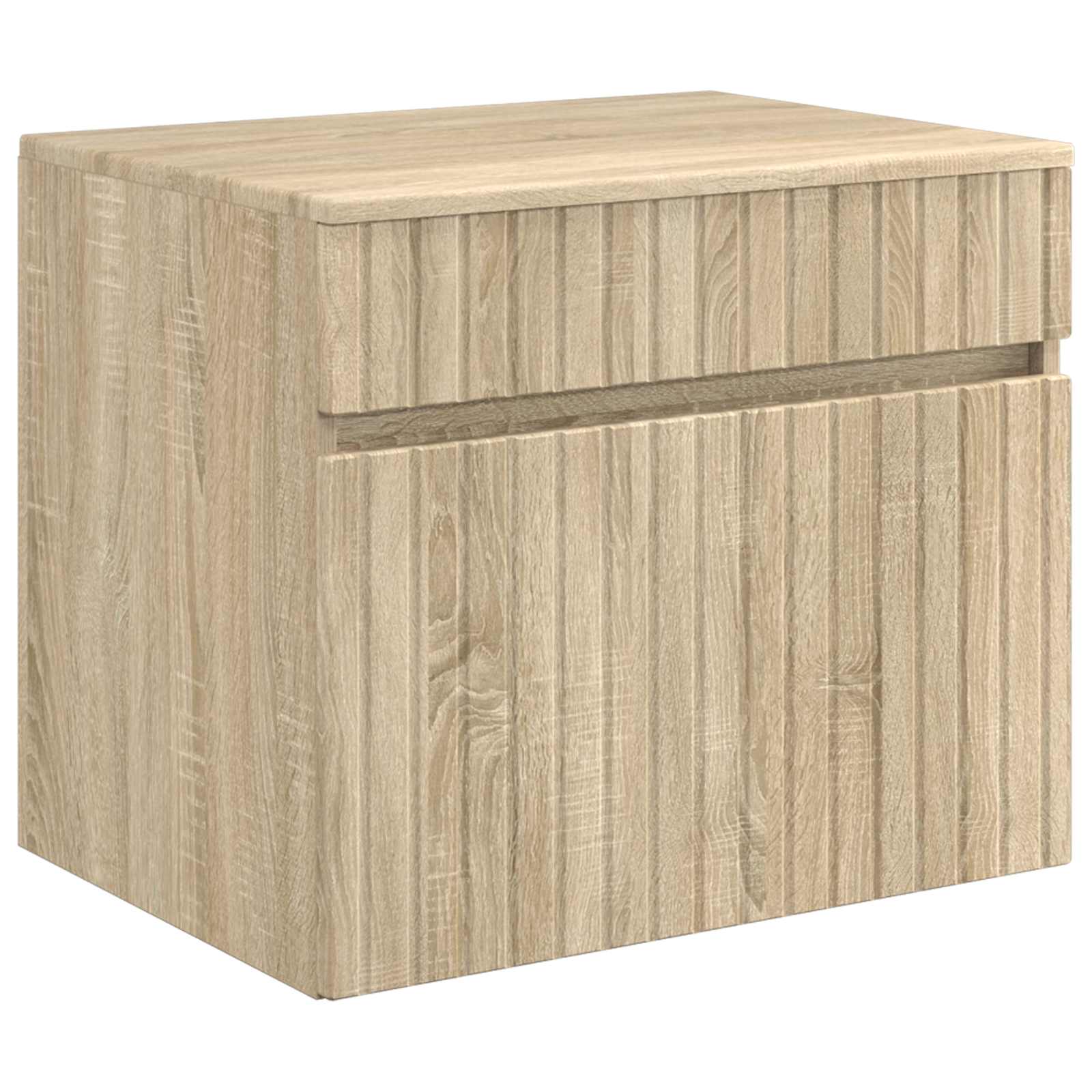 Set ormarića za kupaonicu 4 pcs Hrast sonoma
