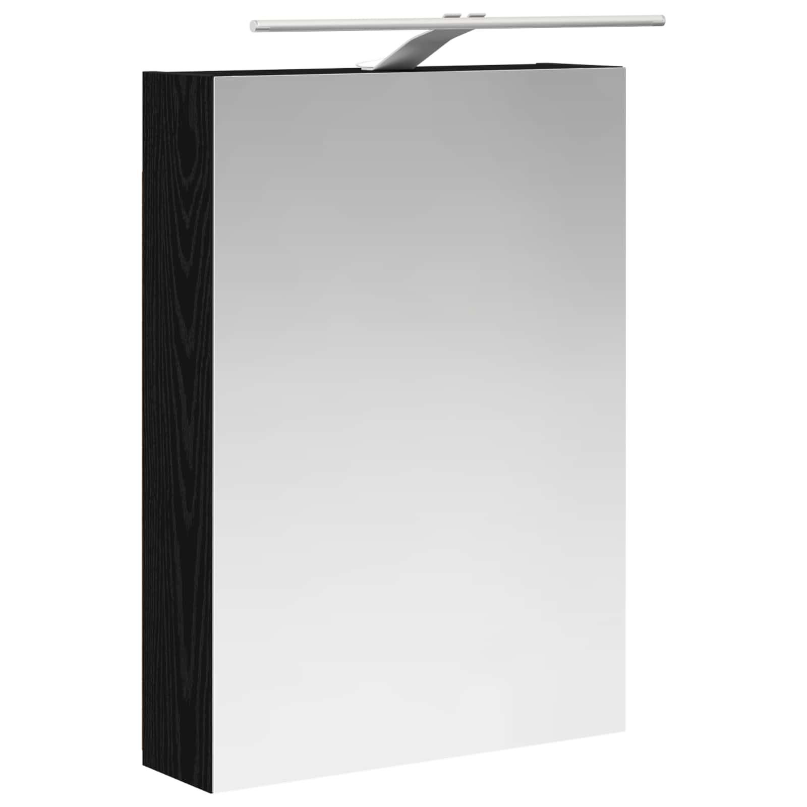 Set ormarića za kupaonicu 5 pcs Crni hrast 50 x 14,5 x 70 cm