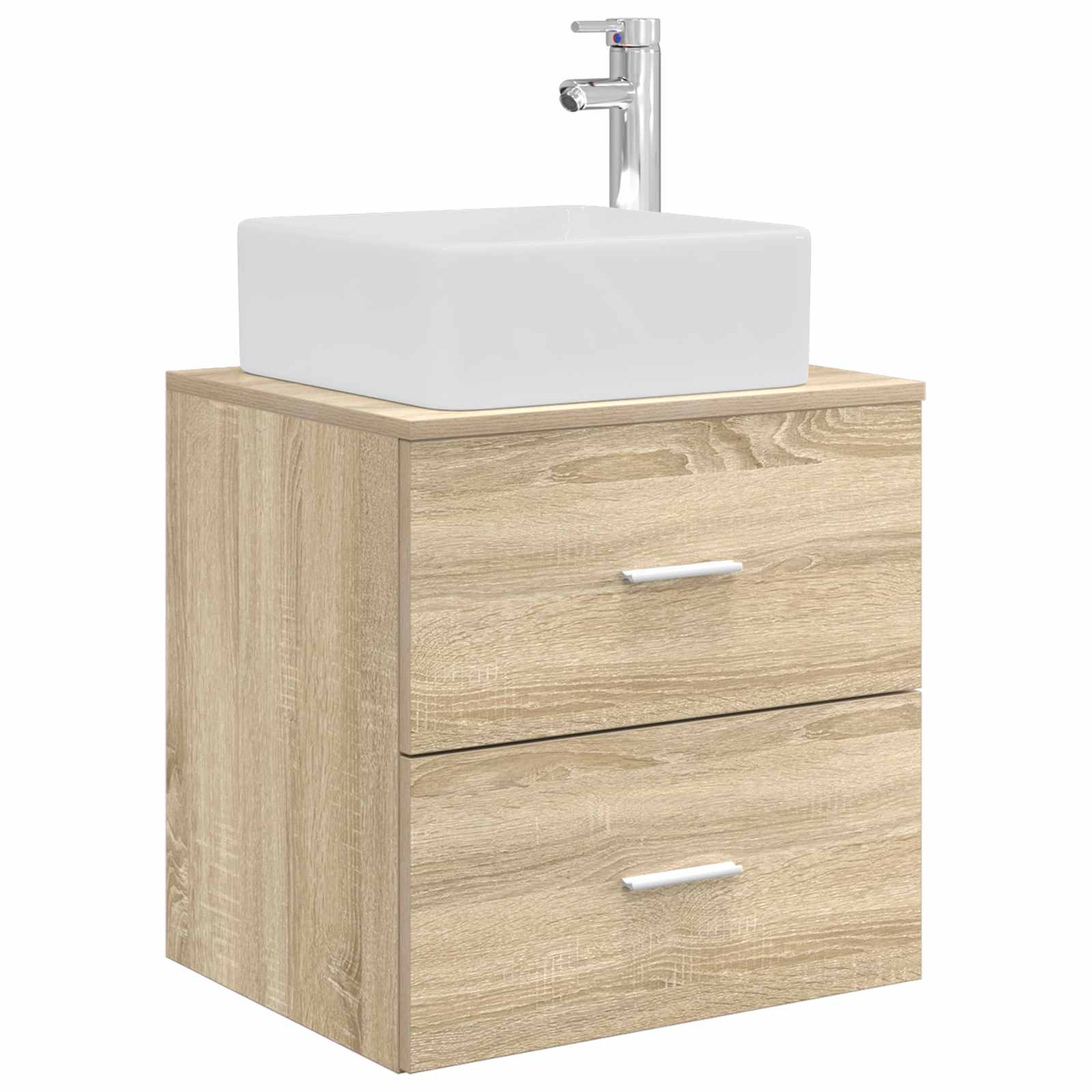 Set namještaja za kupaonicu 4 pcs Hrast sonoma