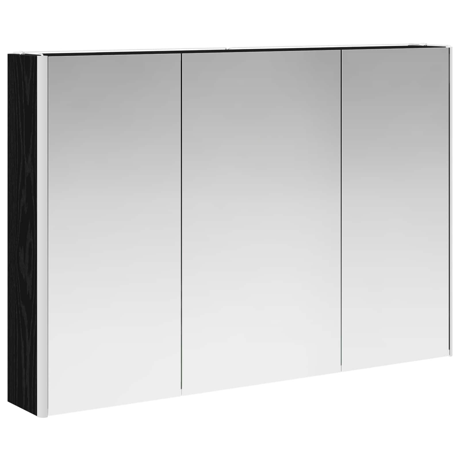 Set namještaja za kupaonicu 4 pcs Crni hrast