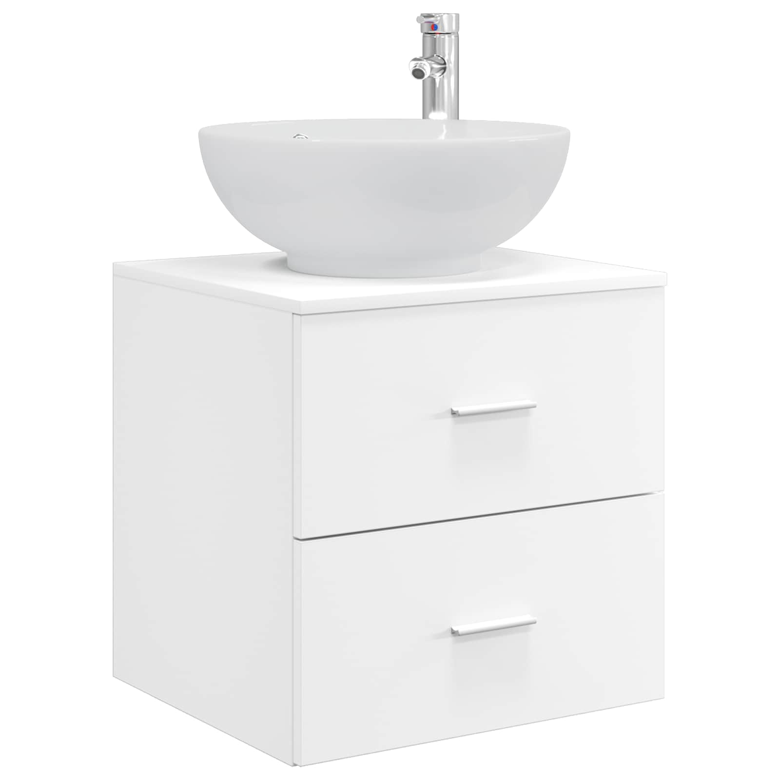 Set namještaja za kupaonicu 4 pcs Bijela