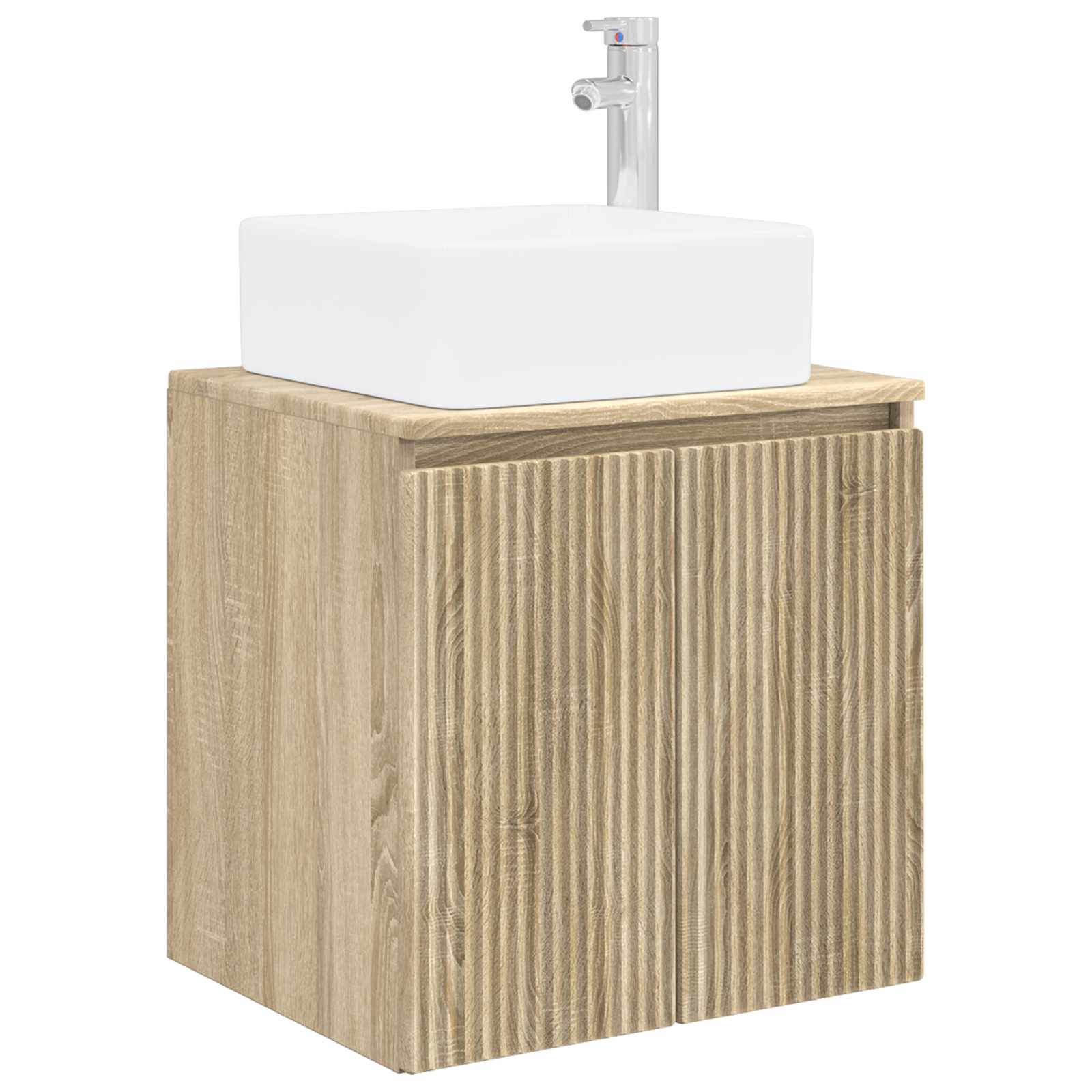 Set ormarića za kupaonicu 5 pcs Hrast sonoma 50 x 14,5 x 70 cm
