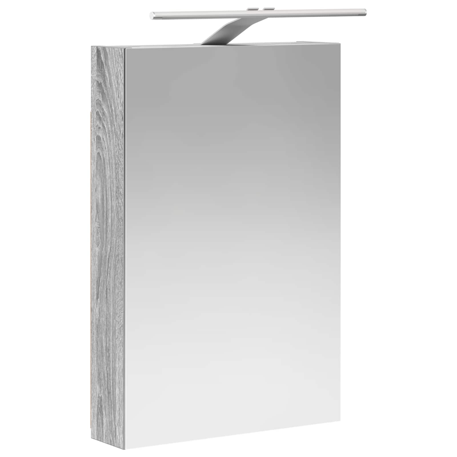 Set ormarića za kupaonicu 5 pcs Siva Sonoma 40 x 10,5 x 60,5 cm