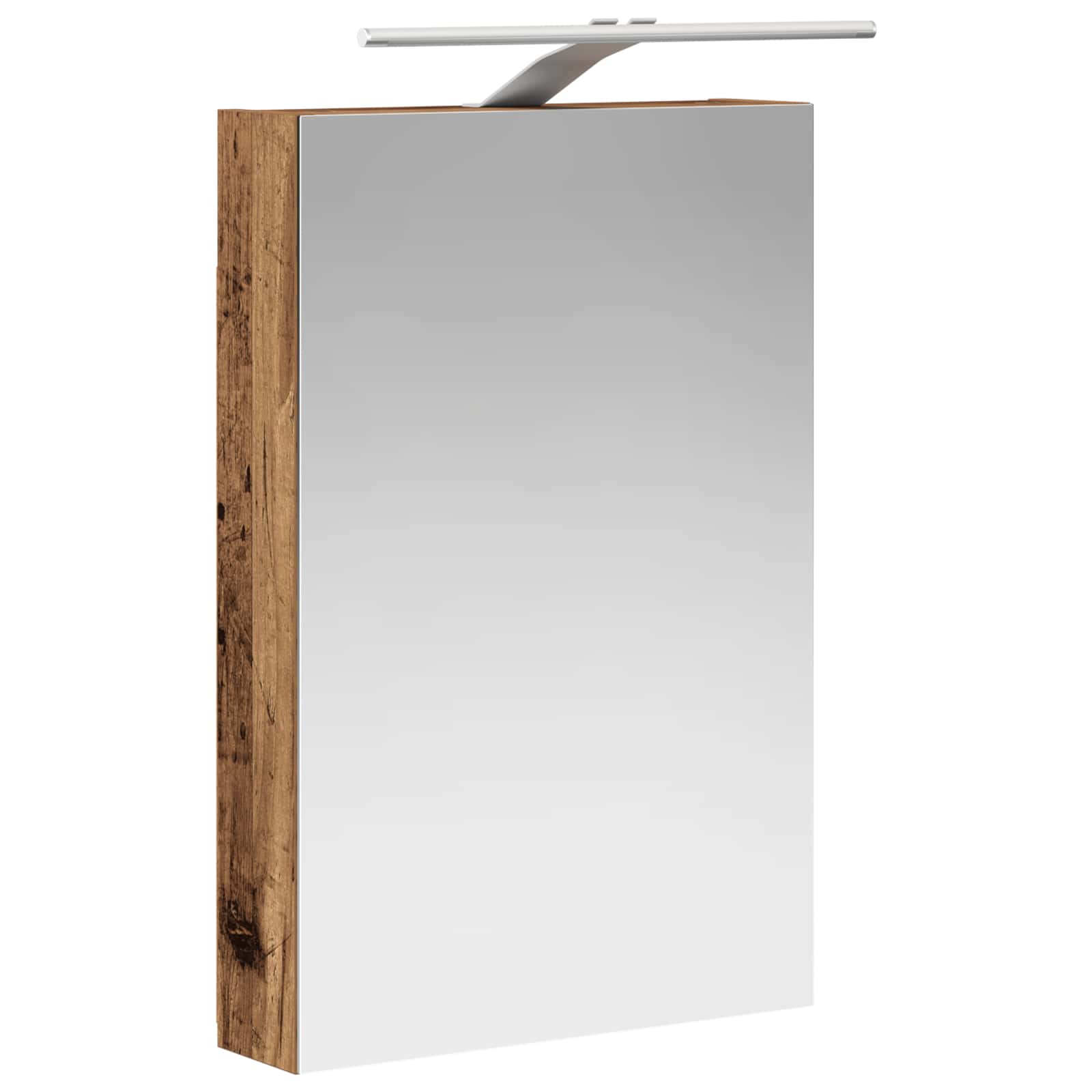 Set ormarića za kupaonicu 5 pcs Staro drvo 40 x 10,5 x 60,5 cm