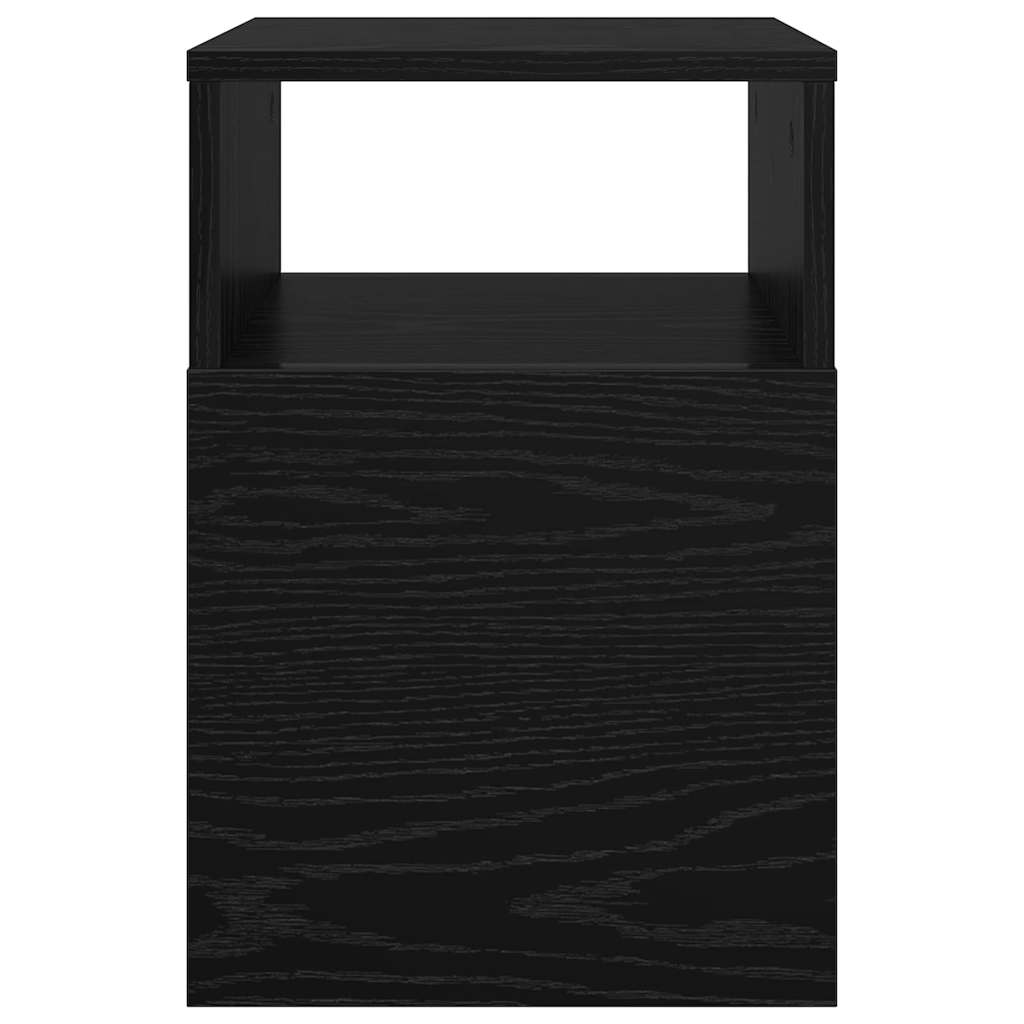 Konačna Stolić Crni hrast 30,5 x 30 x 45 cm Konstruirano drvo