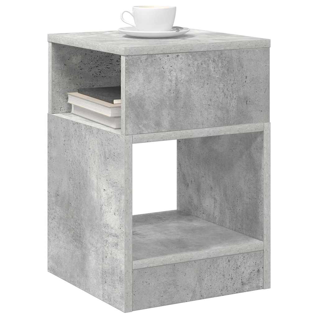 Konačna Stolić 2 pcs Betonski sivi 30,5 x 30 x 45 cm