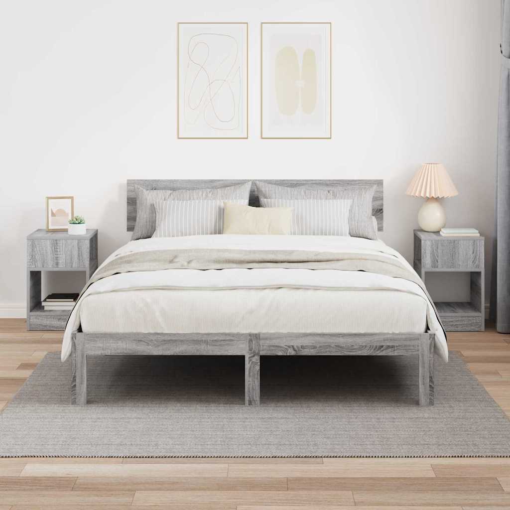 Konačna Stolić 2 pcs Siva Sonoma 30,5 x 30 x 45 cm