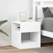 Konačna Stolić 2 pcs Bijelo 40,5 x 40 x 45 cm Konstruirano drvo