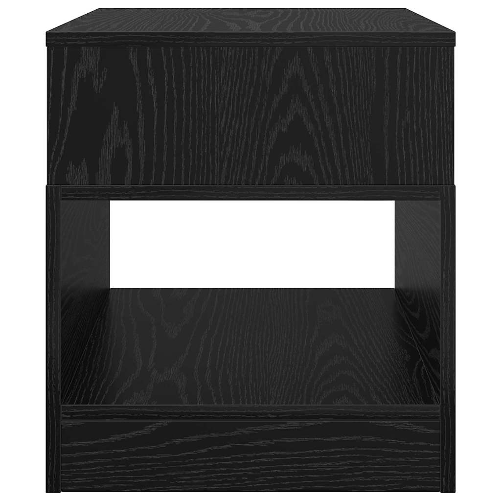 Konačna Stolić Crni hrast 40,5 x 40 x 45 cm Konstruirano drvo