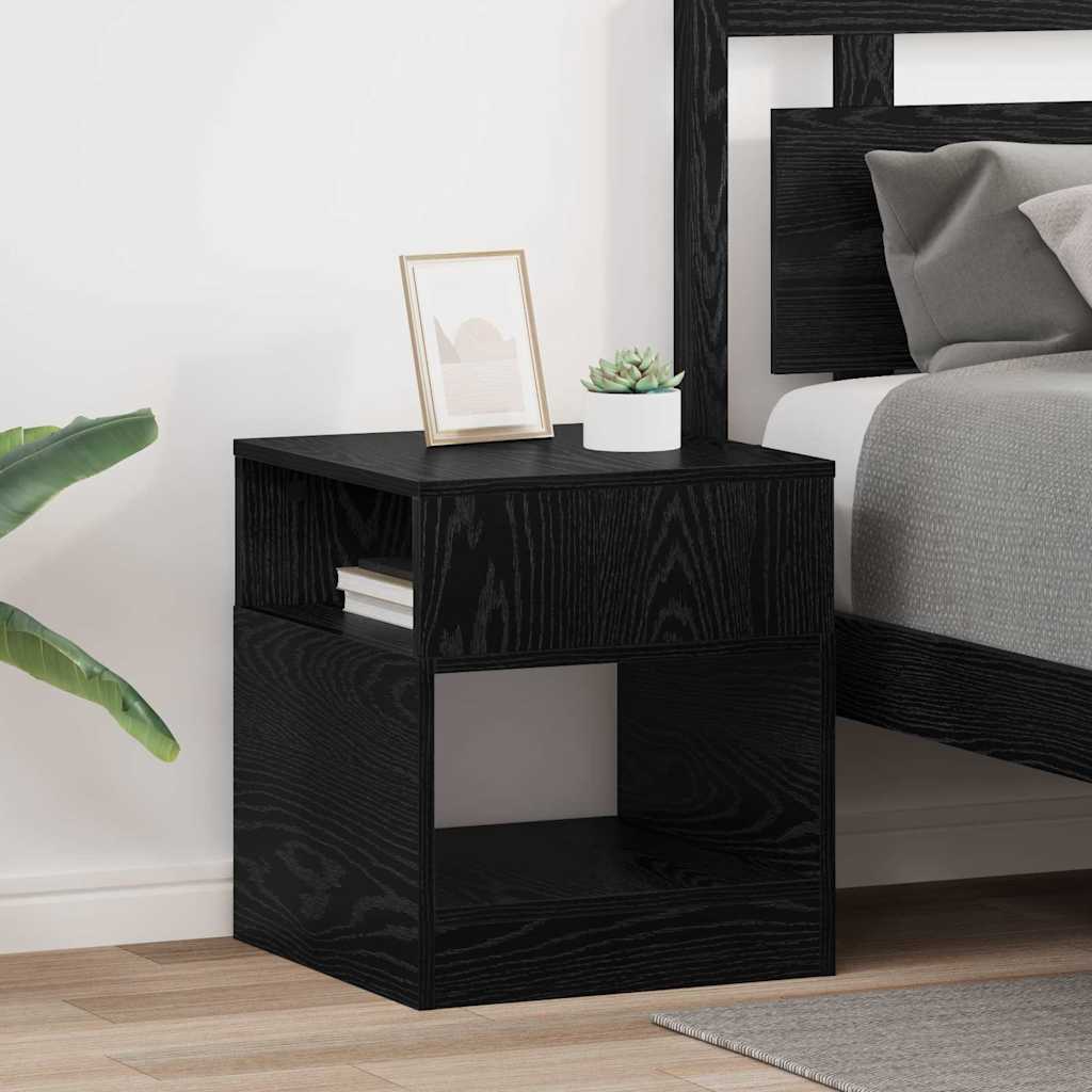Konačna Stolić 2 pcs Crni hrast 40,5 x 40 x 45 cm