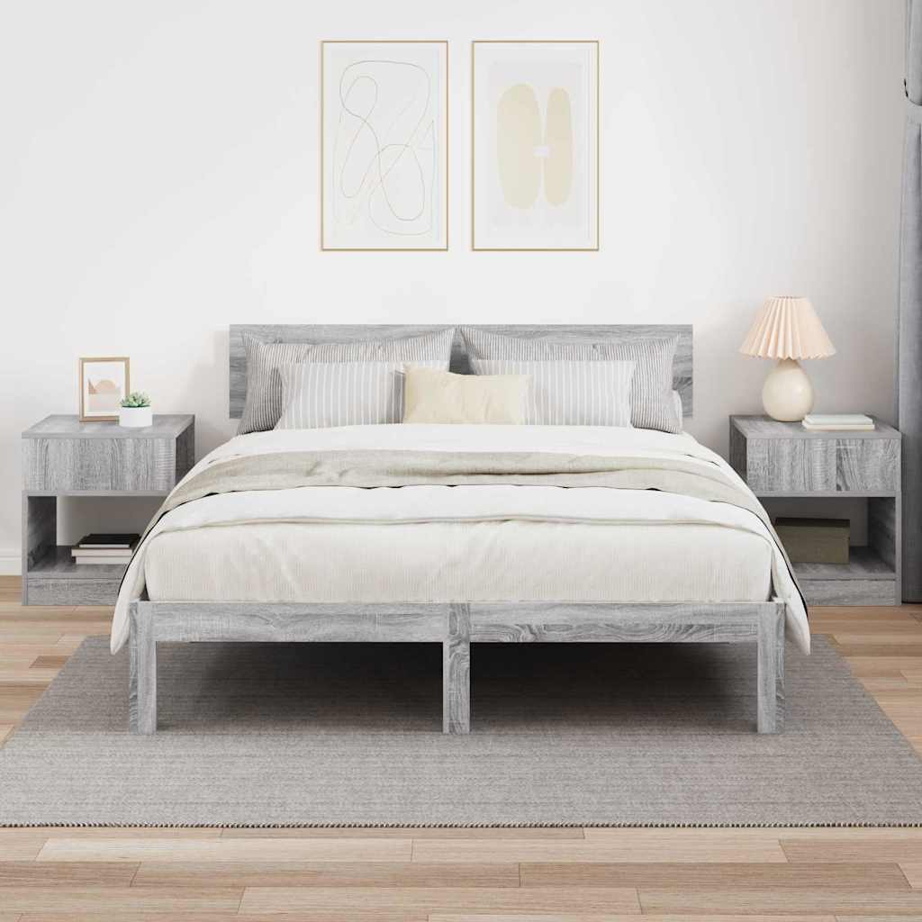 Konačna Stolić 2 pcs Siva Sonoma 40,5 x 40 x 45 cm