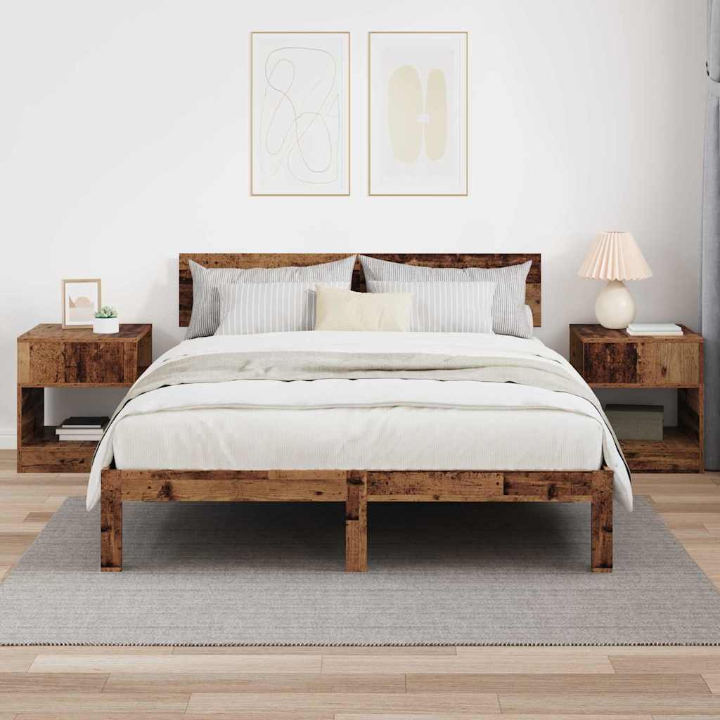 Konačna Stolić 2 pcs Staro drvo 40,5 x 40 x 45 cm
