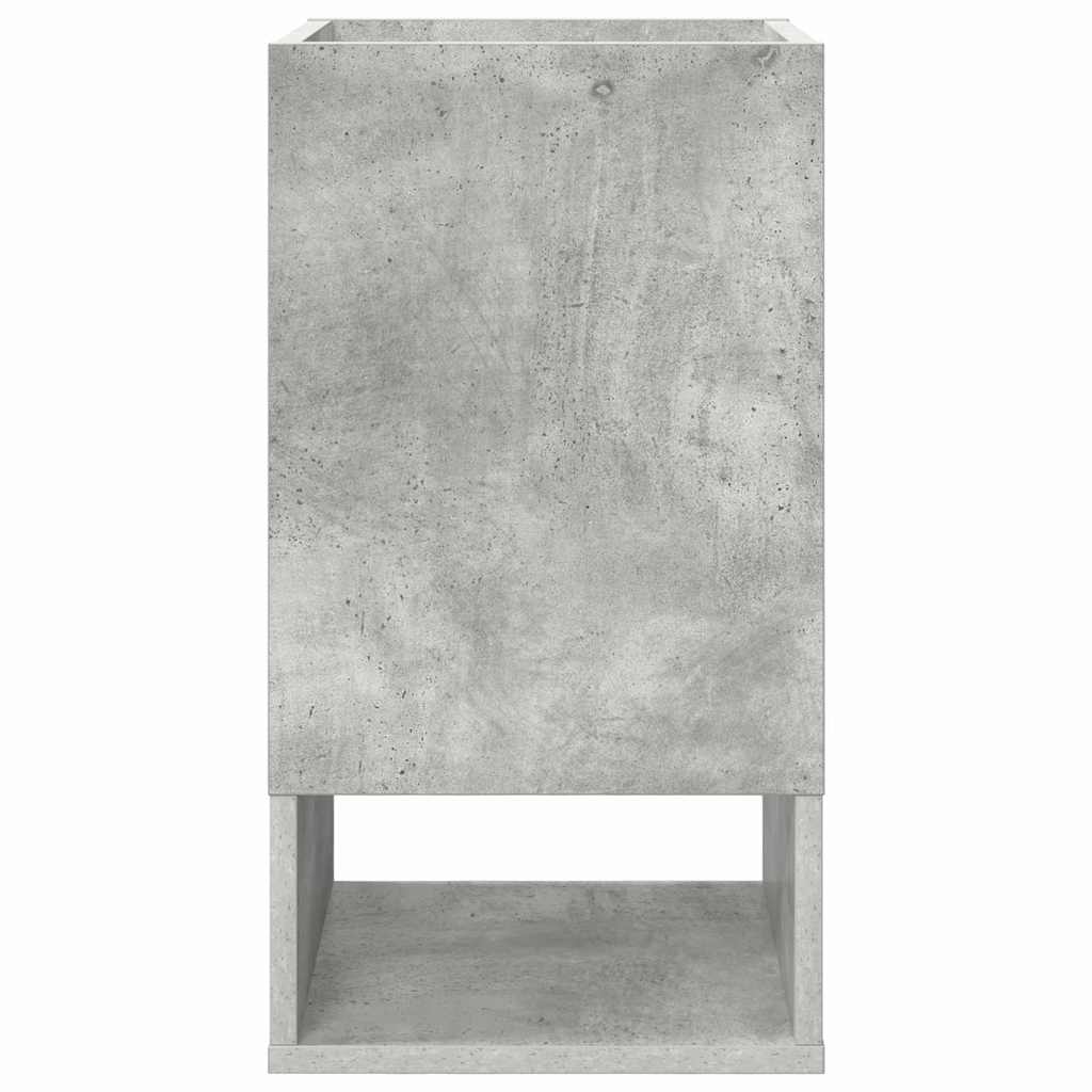 Konačna Stolić Betonski sivi 30 x 30 x 56 cm Konstruirano drvo