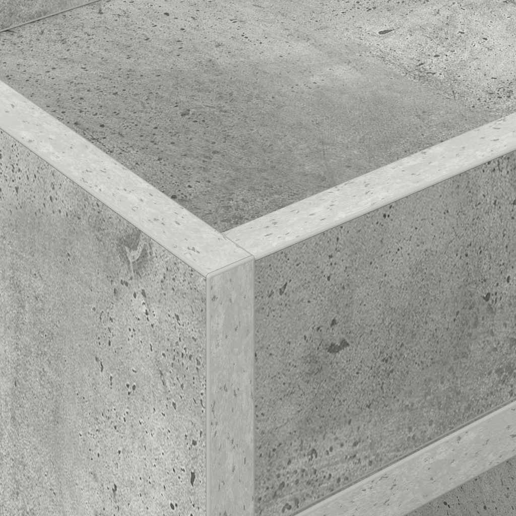 Konačna Stolić 2 pcs Betonski sivi 30 x 30 x 56 cm