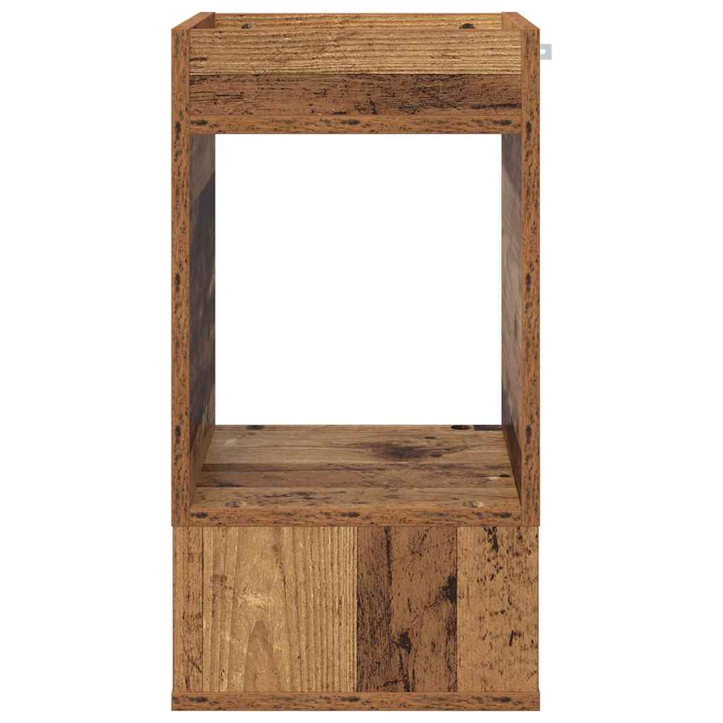 Konačna Stolić Staro drvo 30 x 30 x 56 cm Konstruirano drvo