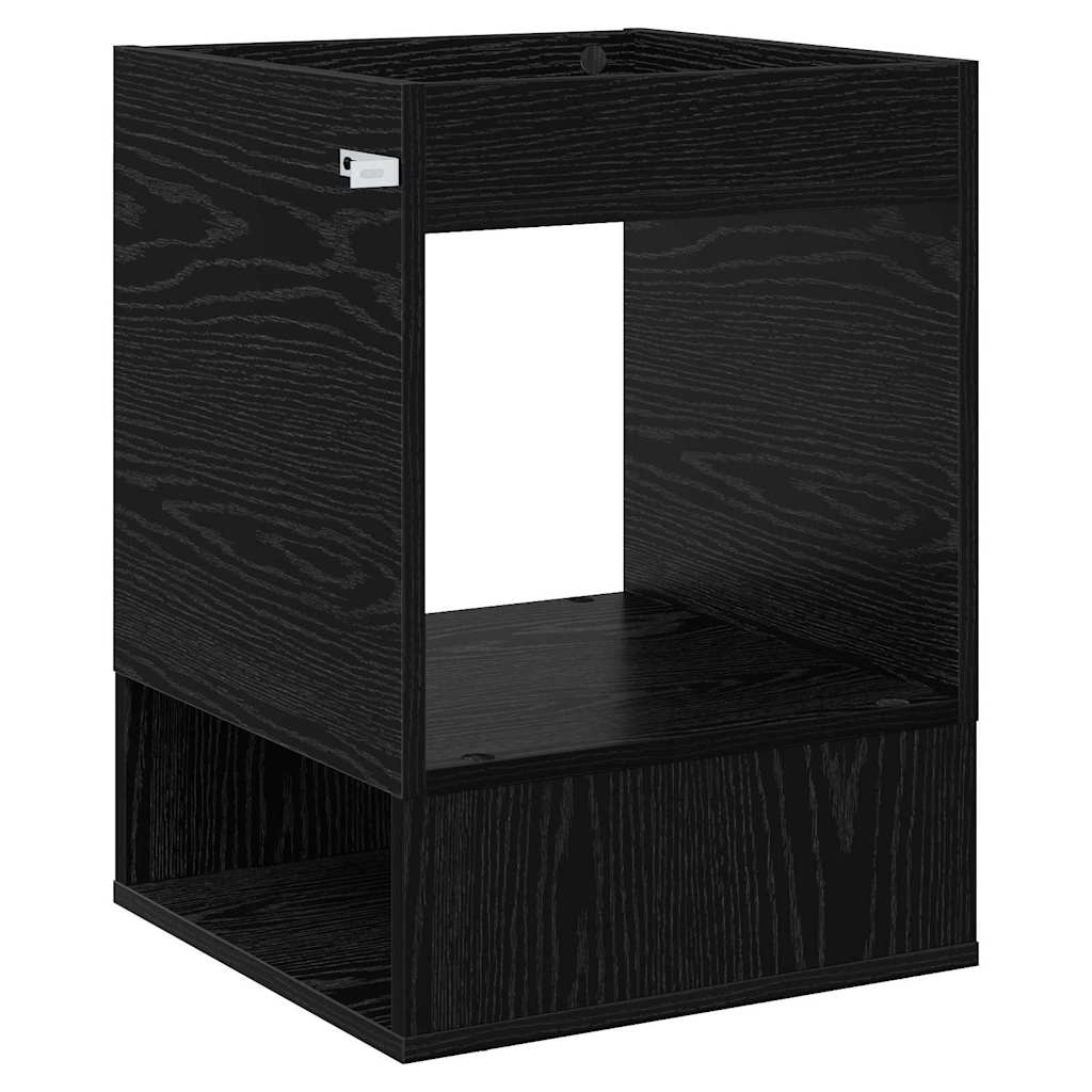 Konačna Stolić 2 pcs Crni hrast 40 x 40 x 56 cm
