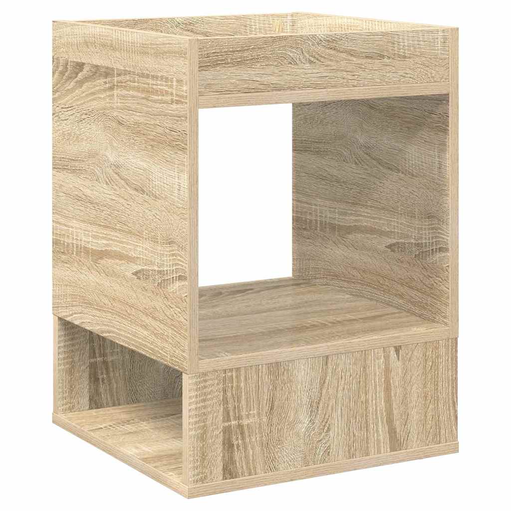 Konačna Stolić Sonoma hrast 40 x 40 x 56 cm Konstruirano drvo