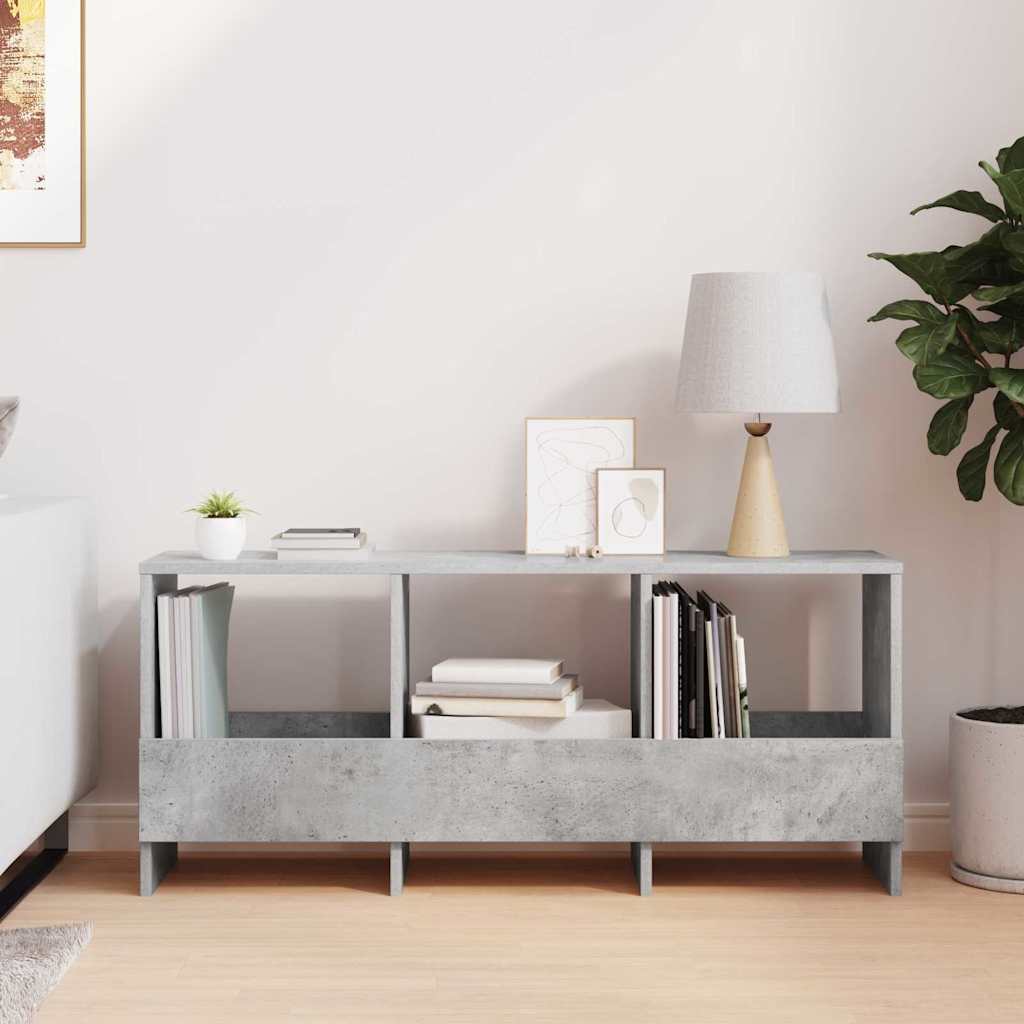 Polica za časopise Betonski sivi 102 x 30 x 45 cm