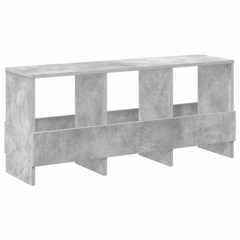 Polica za časopise Betonski sivi 102 x 30 x 45 cm