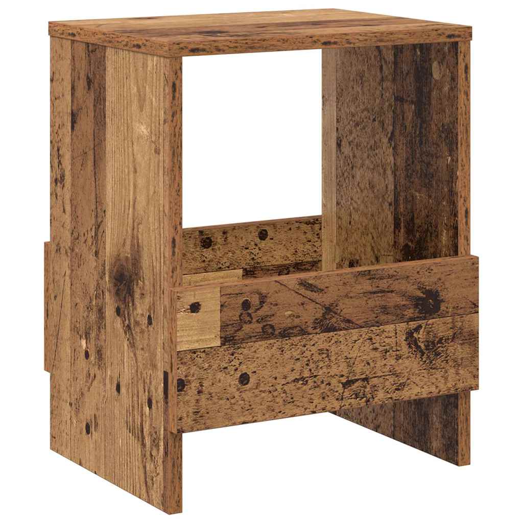 Polica za časopise 2 pcs Staro drvo 35 x 30 x 45 cm