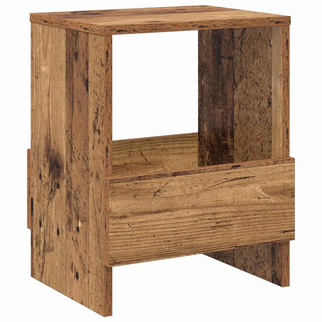 Polica za časopise 2 pcs Staro drvo 35 x 30 x 45 cm
