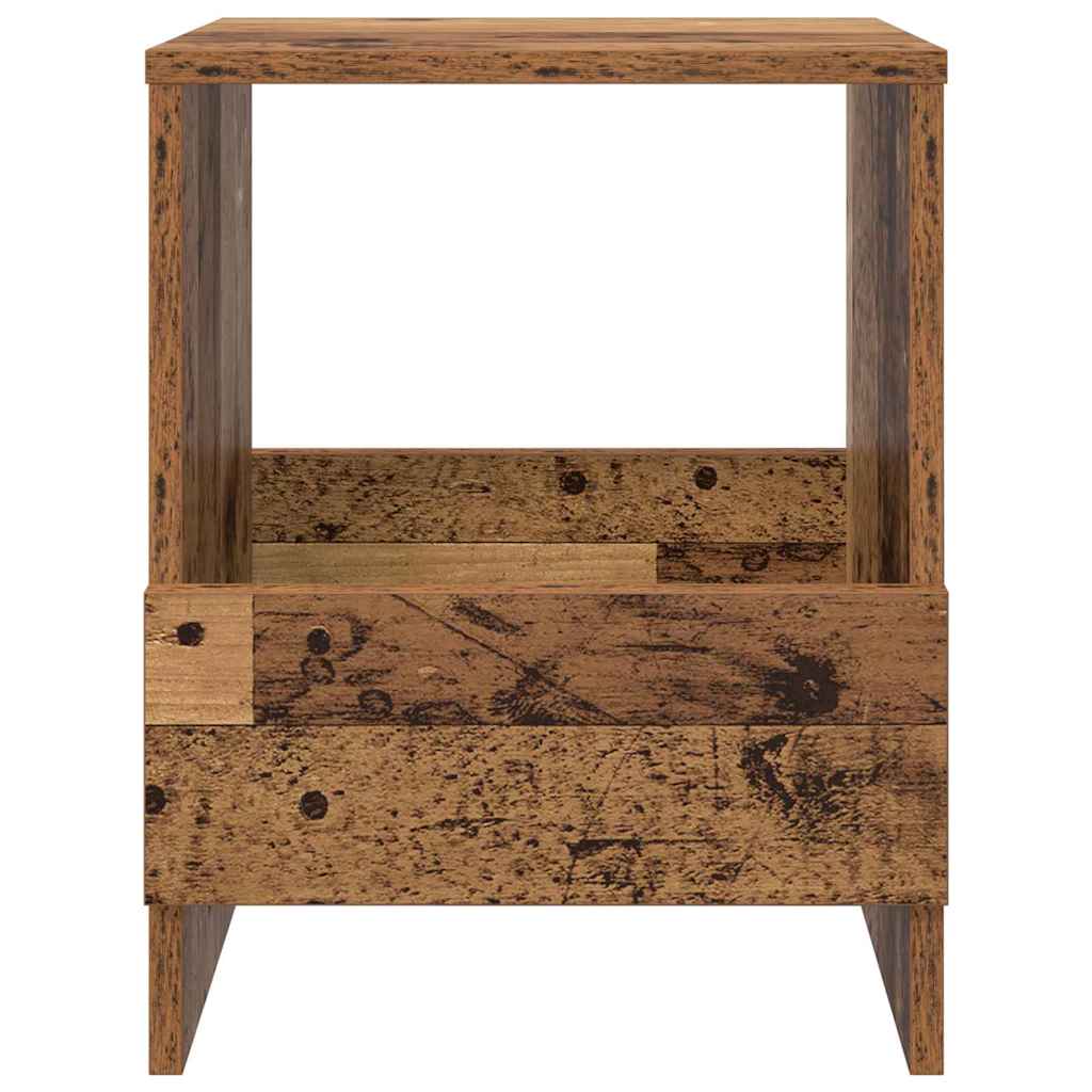 Polica za časopise 2 pcs Staro drvo 35 x 30 x 45 cm