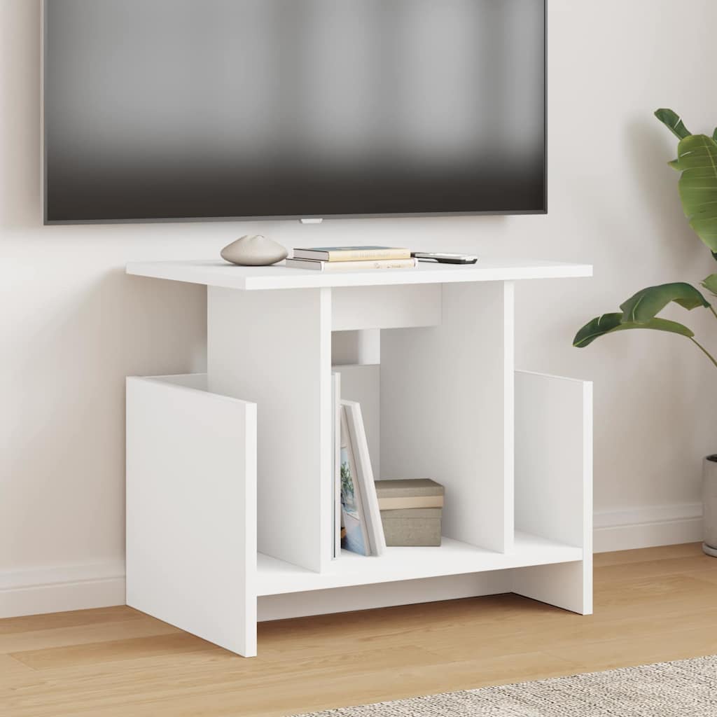 TV stalak Bijelo 50 x 35 x 45 cm Konstruirano drvo