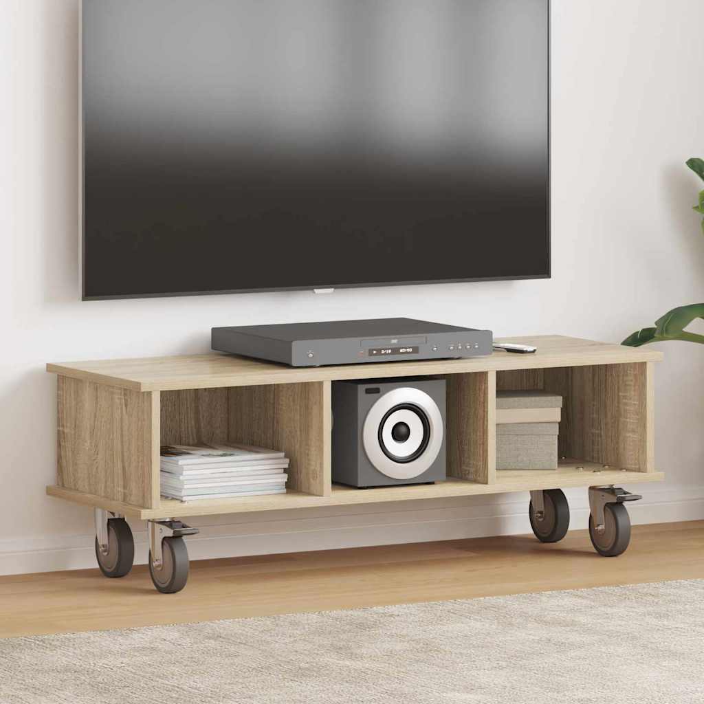 TV stalak Sonoma hrast 100 x 35 x 35 cm Konstruirano drvo
