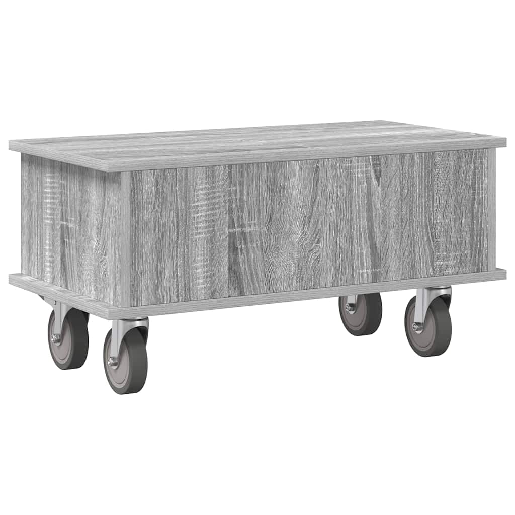 TV stalak Siva Sonoma 68,5 x 35 x 35 cm Konstruirano drvo
