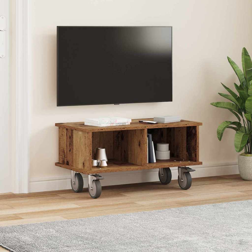 TV stalak Staro drvo 68,5 x 35 x 35 cm Konstruirano drvo