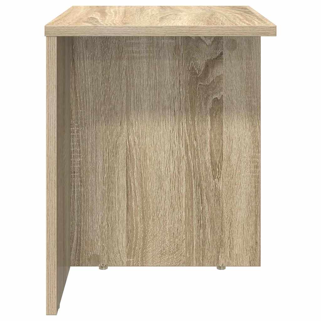Konačna Stolić Sonoma hrast 37 x 32 x 40 cm Konstruirano drvo