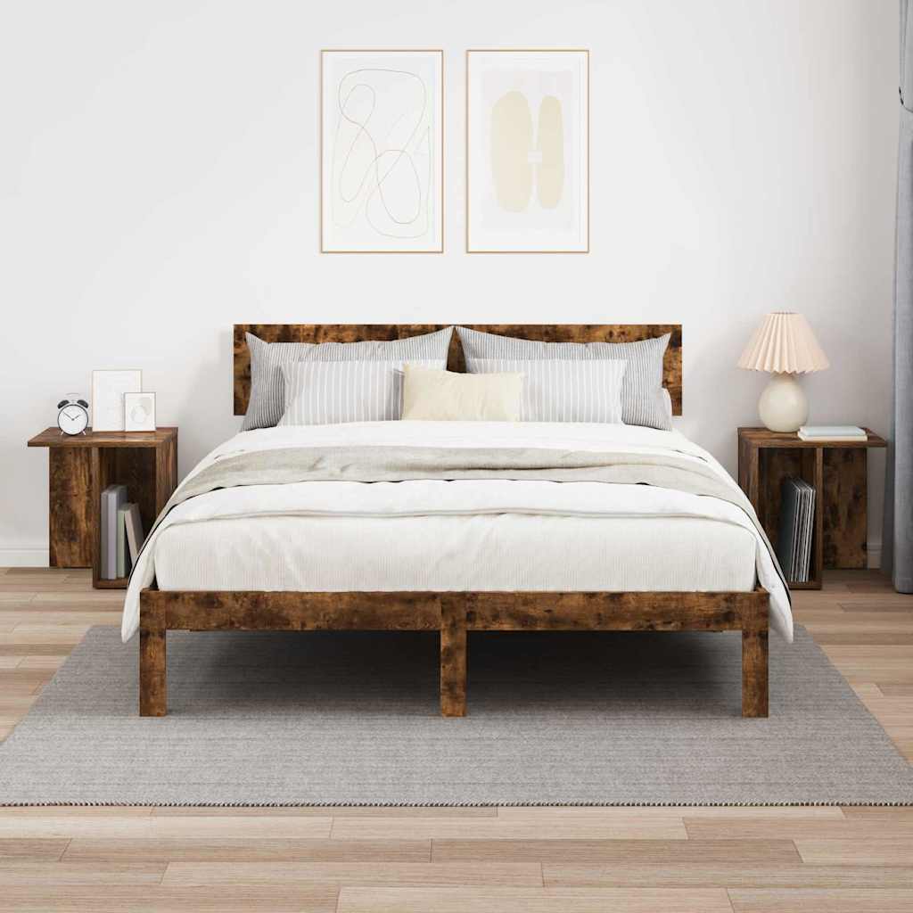 Konačna Stolić 2 pcs Dimljeni hrast 37 x 32 x 40 cm