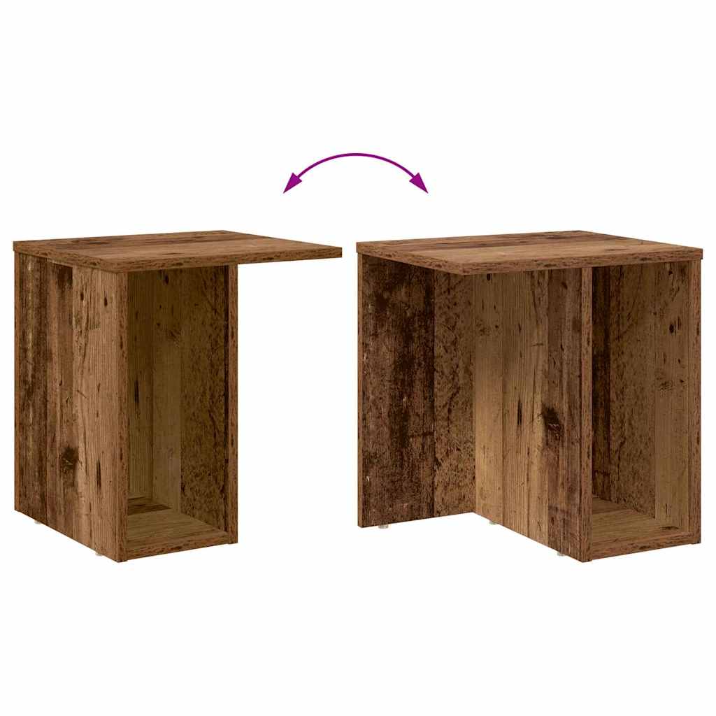 Konačna Stolić 2 pcs Staro drvo 37 x 32 x 40 cm