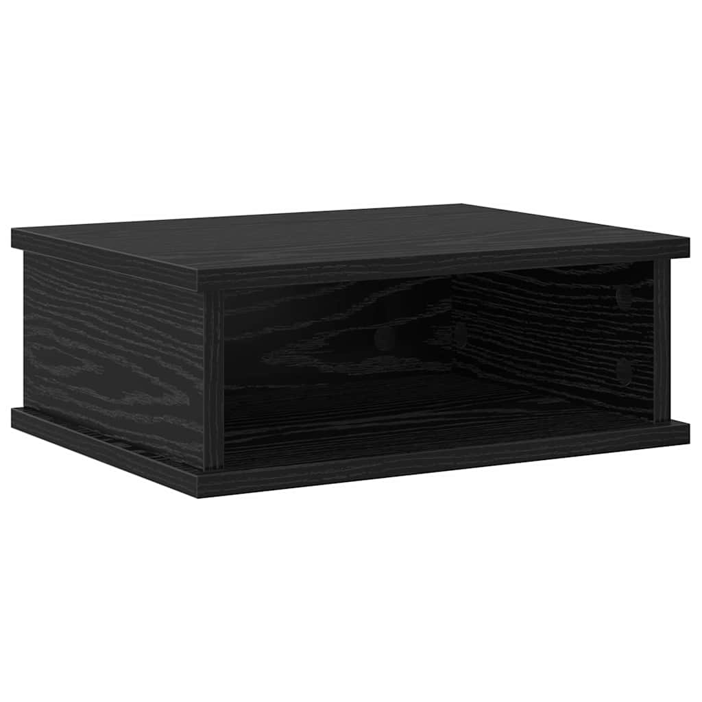 Noćni ormarić Crni hrast 40 x 31 x 15 cm Konstruirano drvo