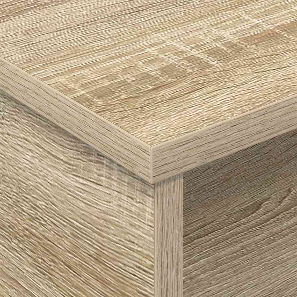Noćni ormarić 2 pcs Sonoma hrast 40 x 31 x 15 cm