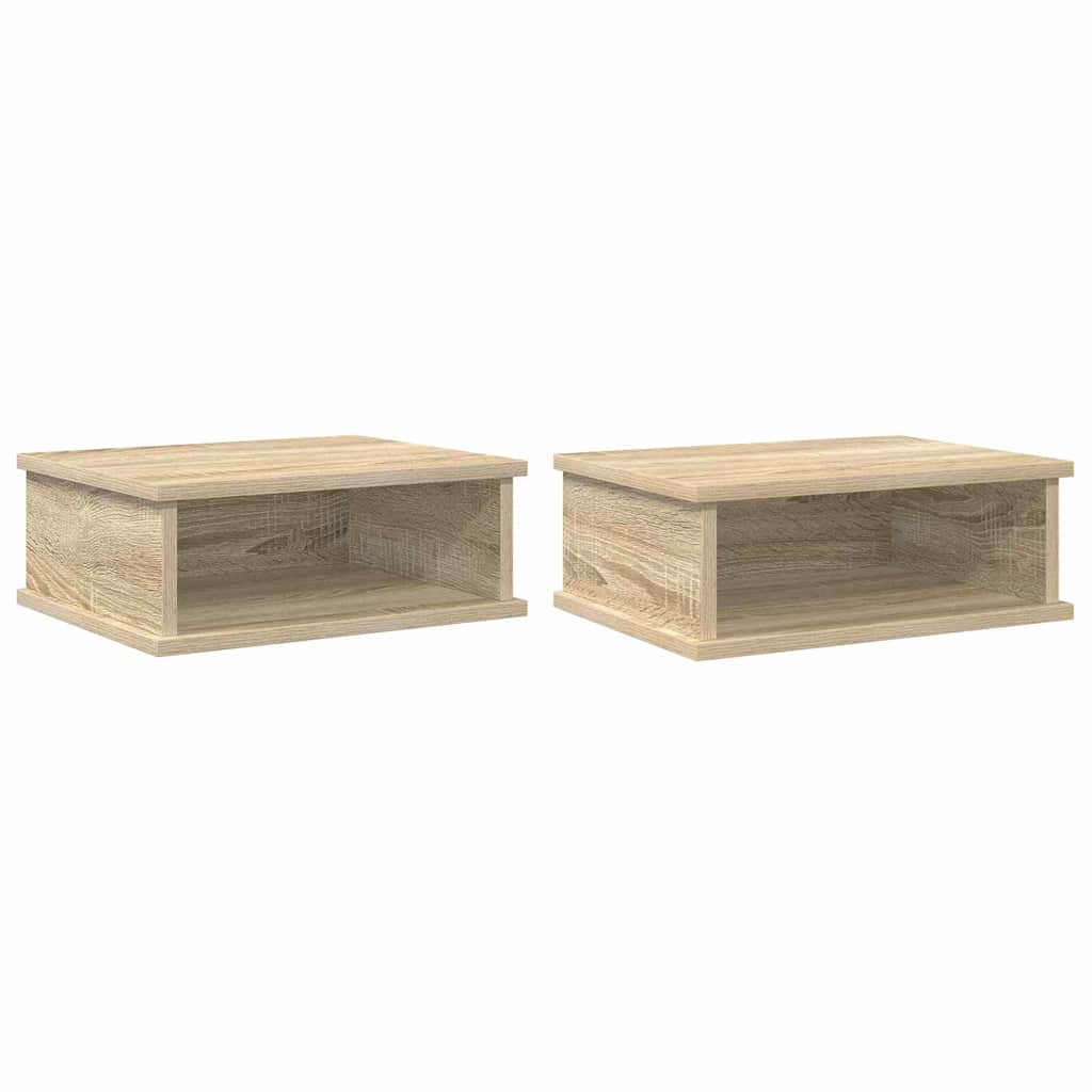 Noćni ormarić 2 pcs Sonoma hrast 40 x 31 x 15 cm