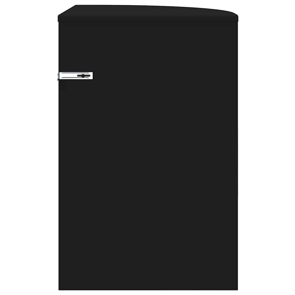 Konačna Stolić Crna 39,7 x 39,7 x 60 cm Konstruirano drvo